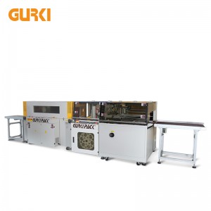 Tepelný tunel automatický smršťovací ovinovací stroj Gurki GPL-5545D + GPS-5030LW